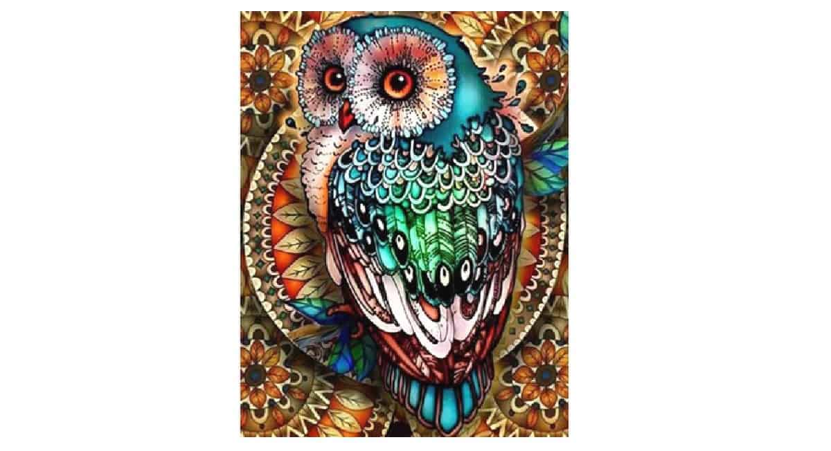 Diamond-Painting-owl