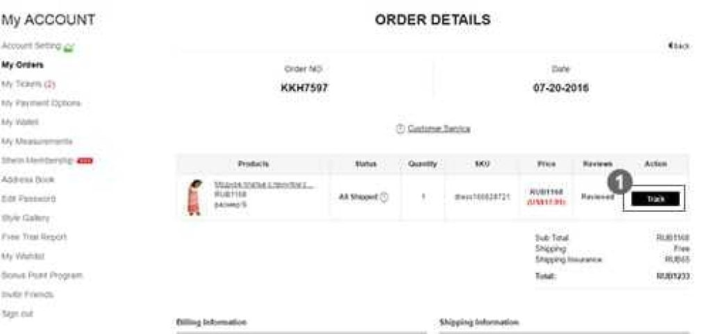 Shein Package Not Delivered